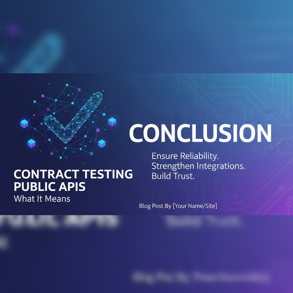 Contract Testing Public APIs: What It Means