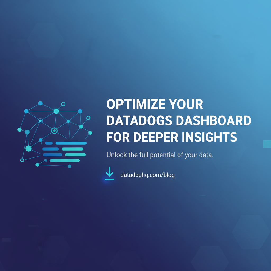 Optimize Your Datadogs Dashboard for Deeper Insights