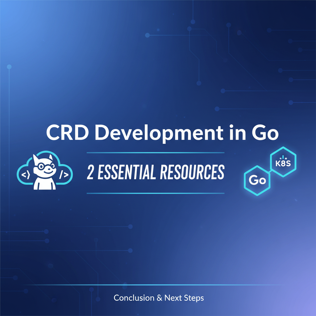 CRD Development in Go: 2 Essential Resources