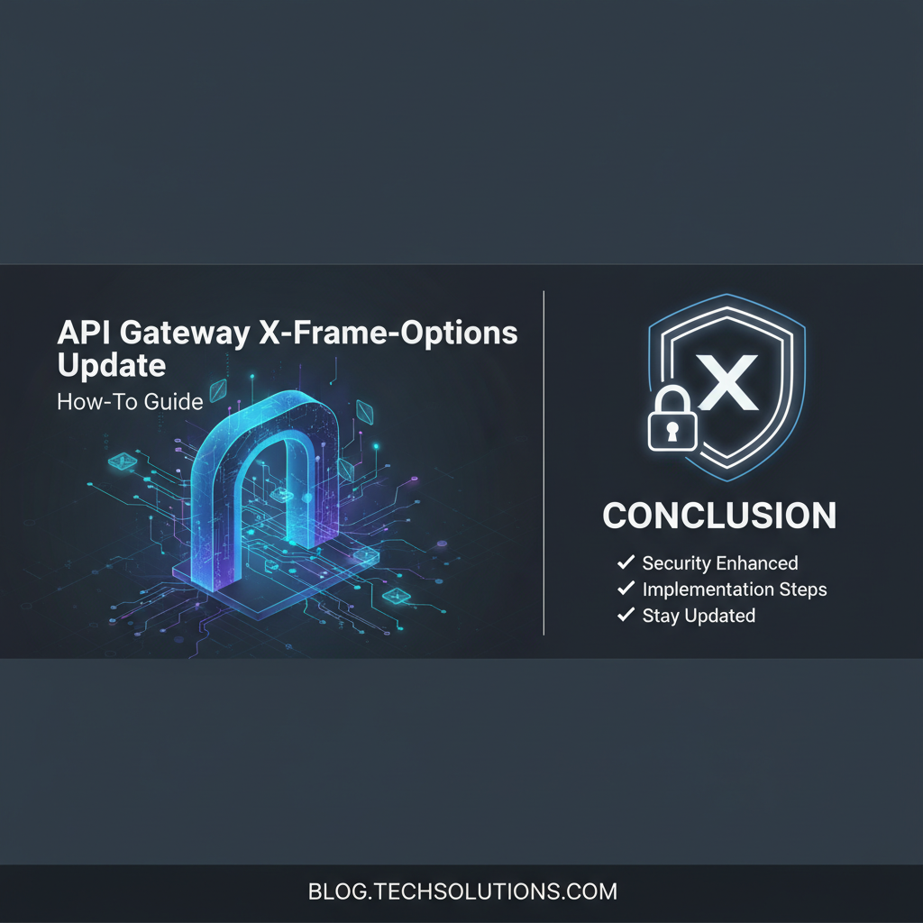 API Gateway X-Frame-Options Update: How-To Guide
