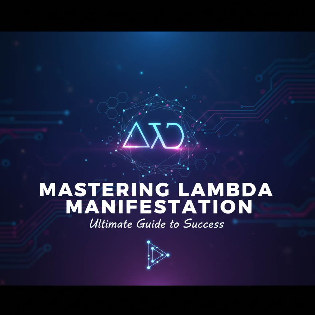 Mastering Lambda Manifestation: Ultimate Guide to Success