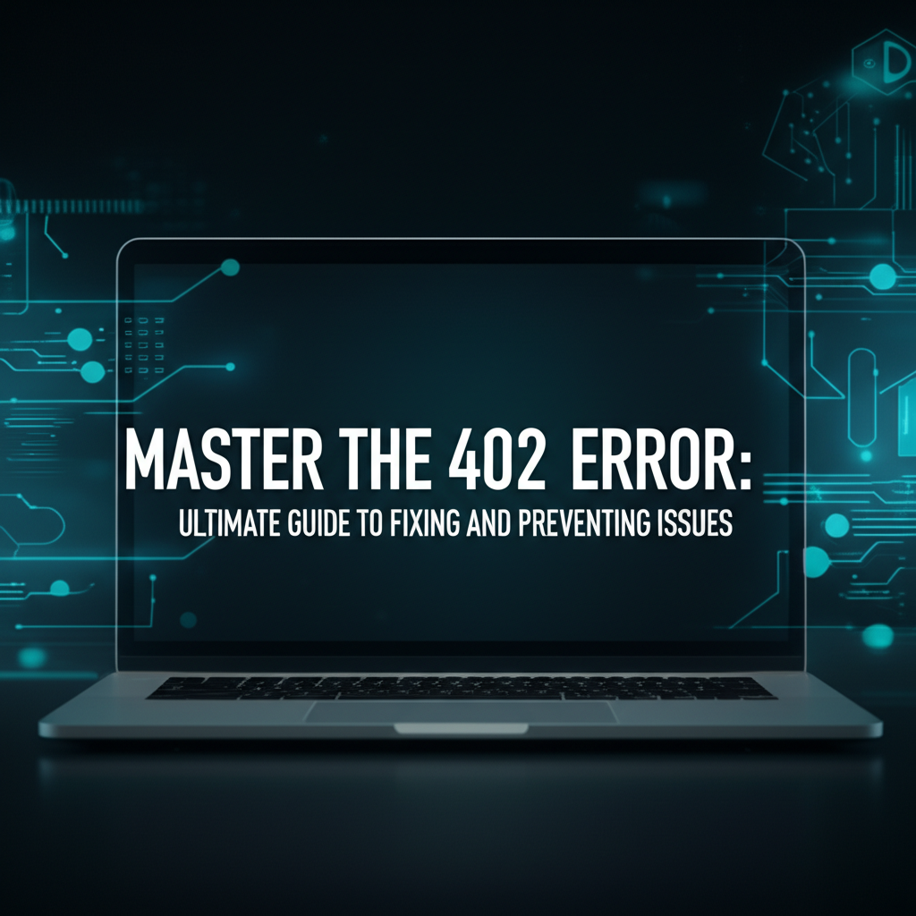 Master the 402 Error: Ultimate Guide to Fixing and Preventing Issues