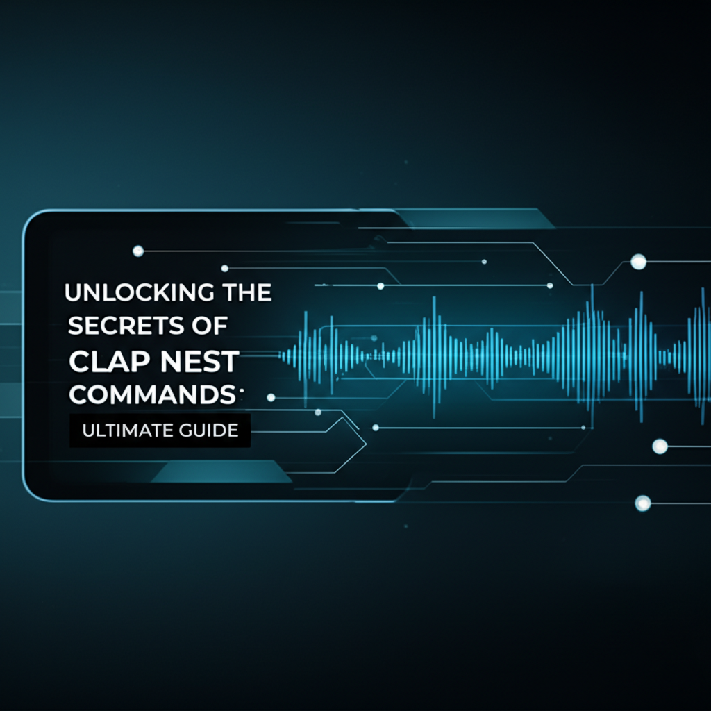 Unlocking the Secrets of Clap Nest Commands: Ultimate Guide