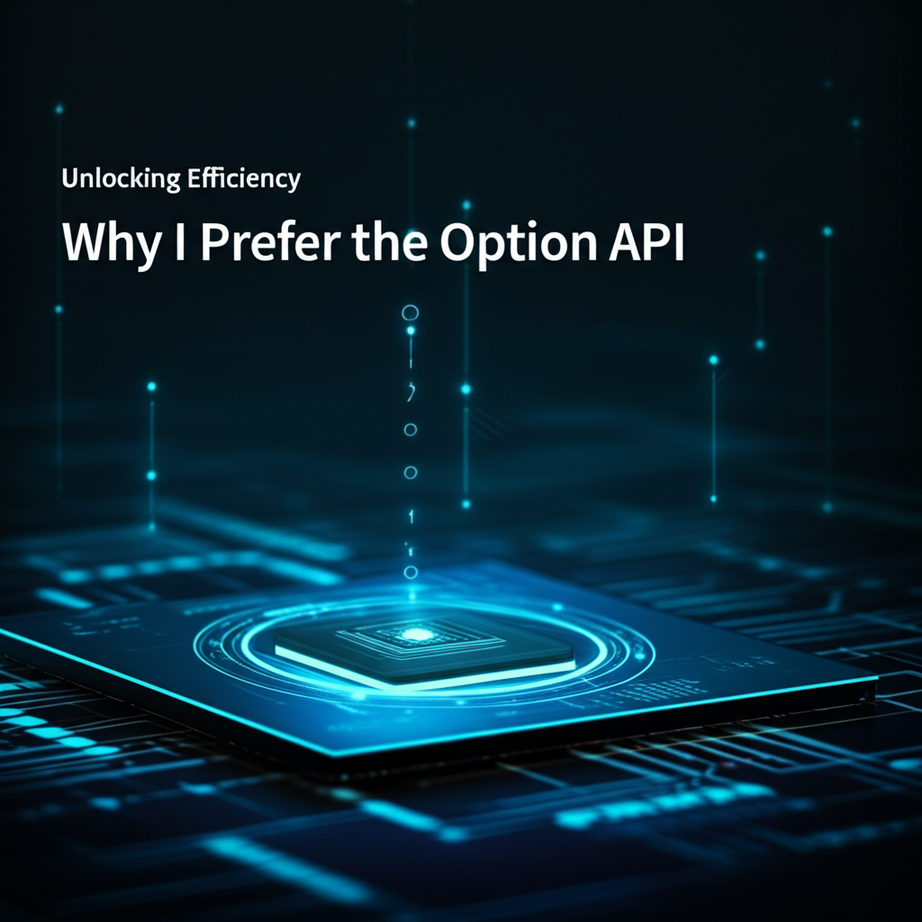 Unlocking Efficiency: Why I Prefer the Option API Approach