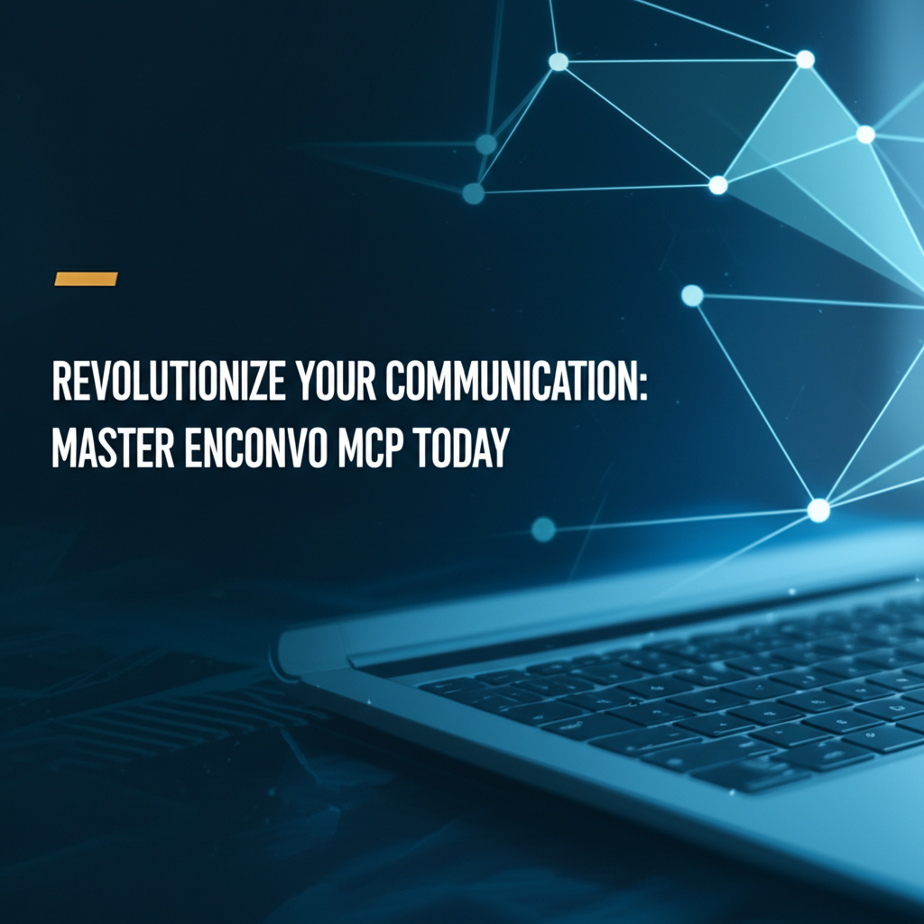 Revolutionize Your Communication: Master Enconvo MCP Today