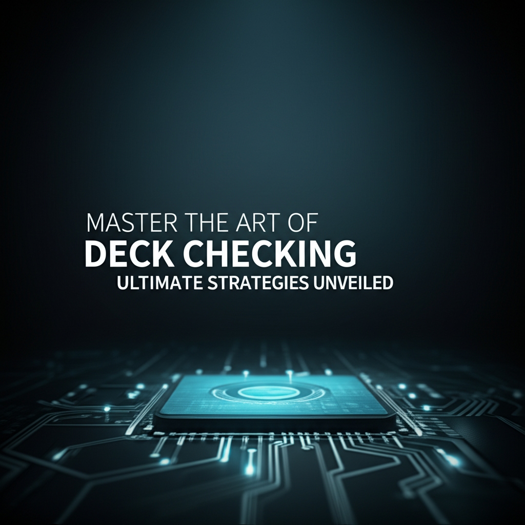 Master the Art of Deck Checking: Ultimate Strategies Unveiled