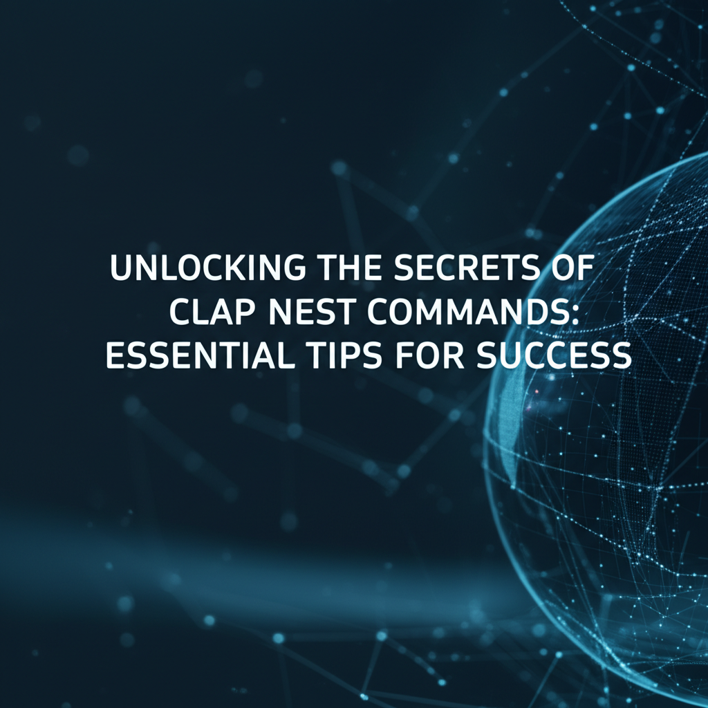 Unlocking the Secrets of Clap Nest Commands: Essential Tips for Success
