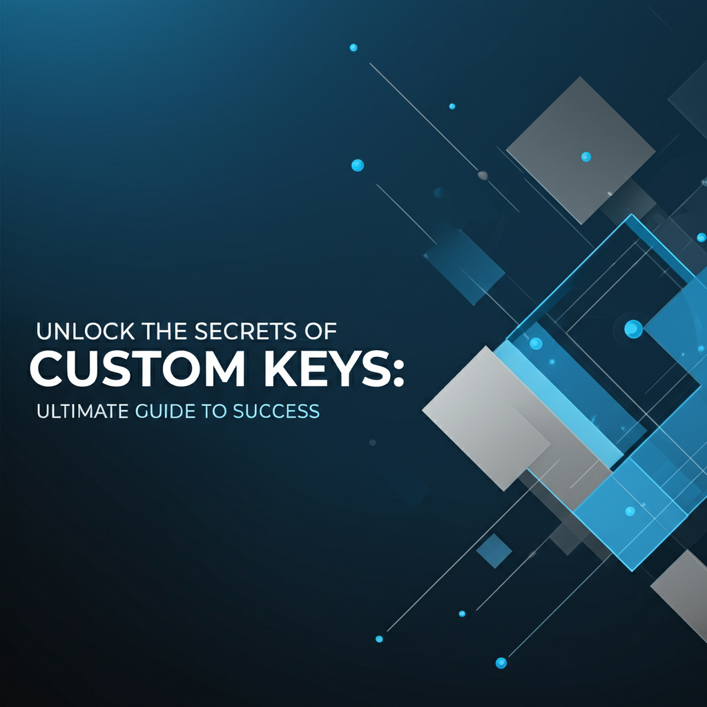 Unlock the Secrets of Custom Keys: Ultimate Guide to Success