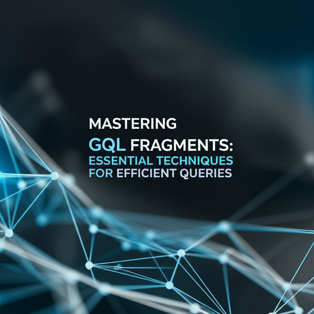 Mastering GQL Fragments: Essential Techniques for Efficient Queries