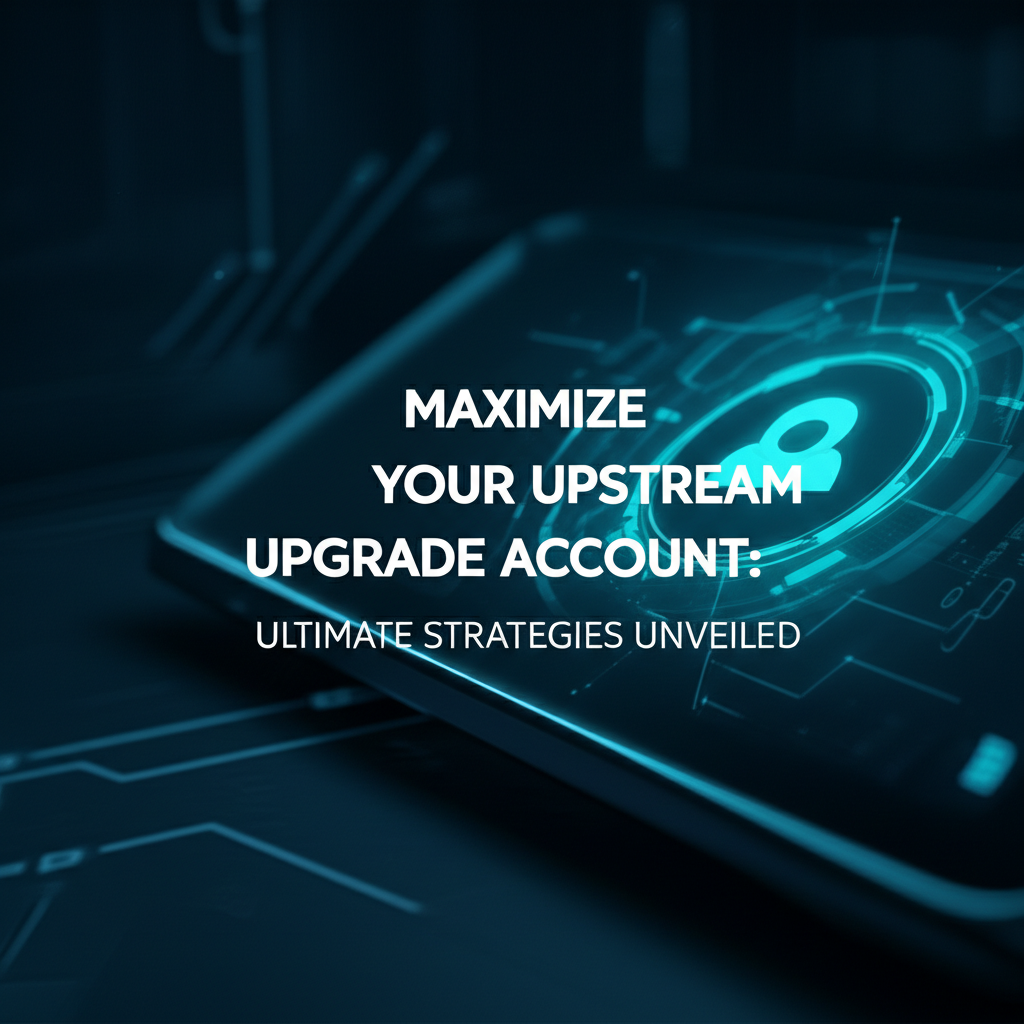 Maximize Your Upstream Upgrade Account: Ultimate Strategies Unveiled