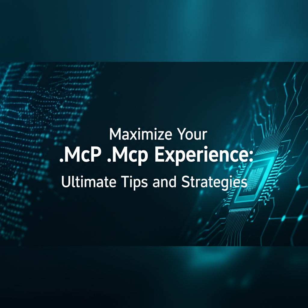 Maximize Your .mcp Experience: Ultimate Tips and Strategies