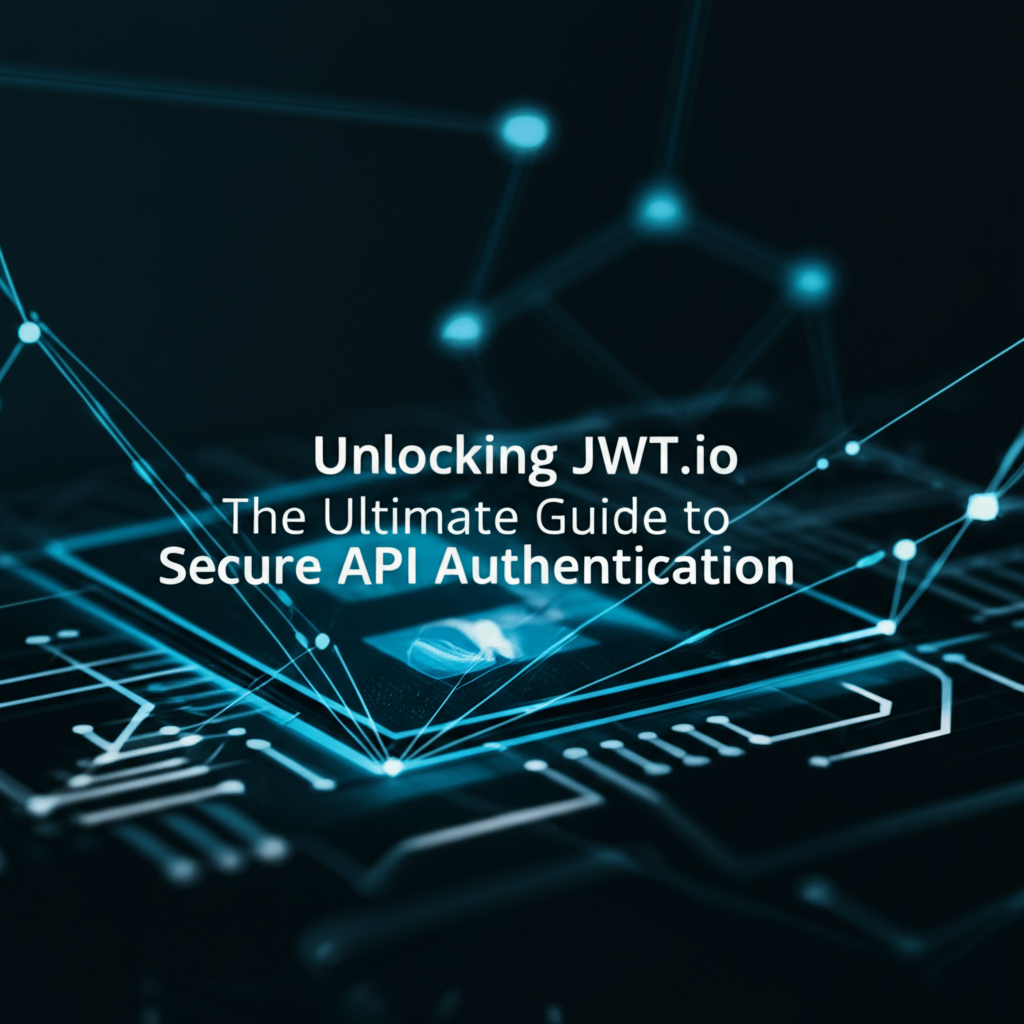 Unlocking JWT.io: The Ultimate Guide to Secure API Authentication