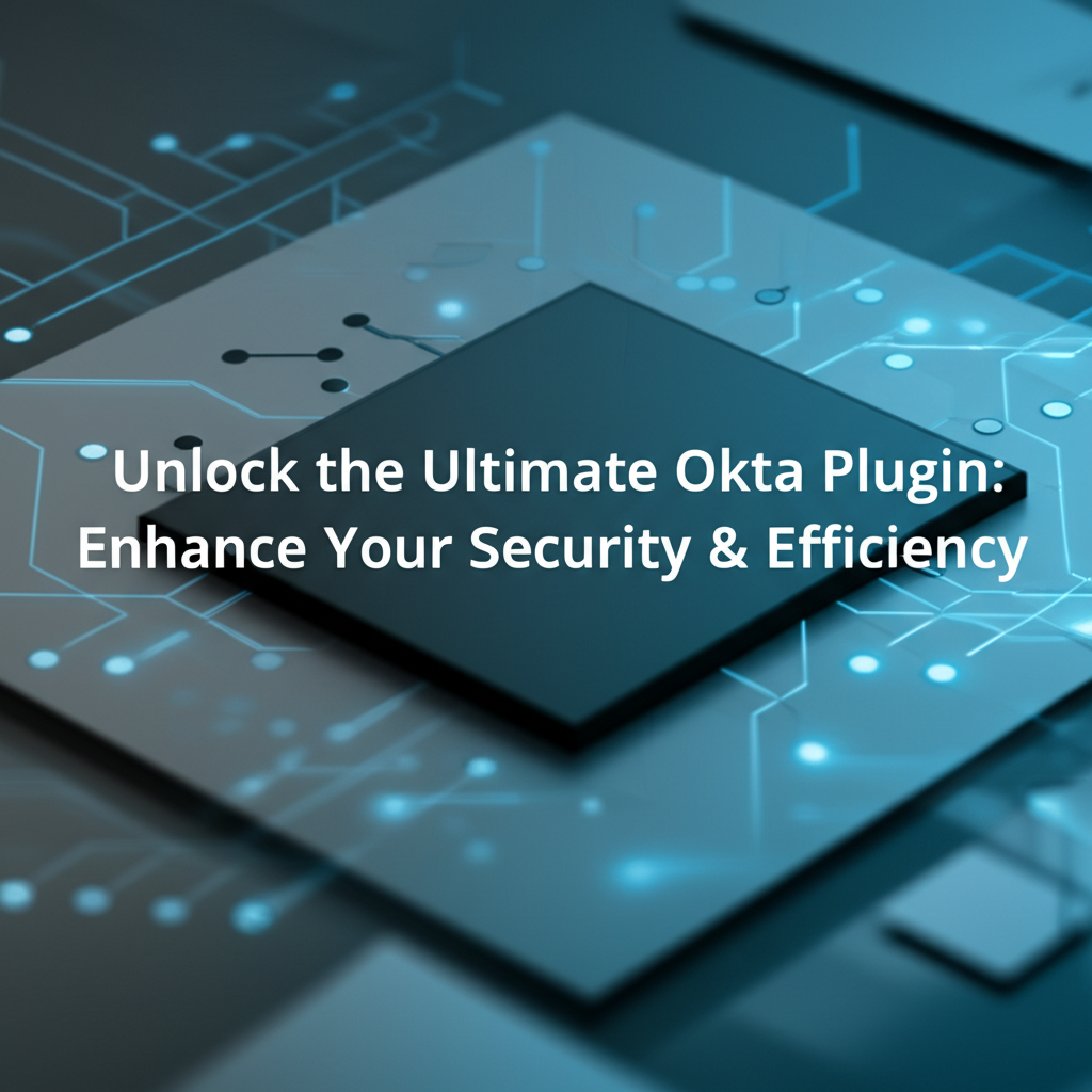 Unlock the Ultimate Okta Plugin: Enhance Your Security & Efficiency