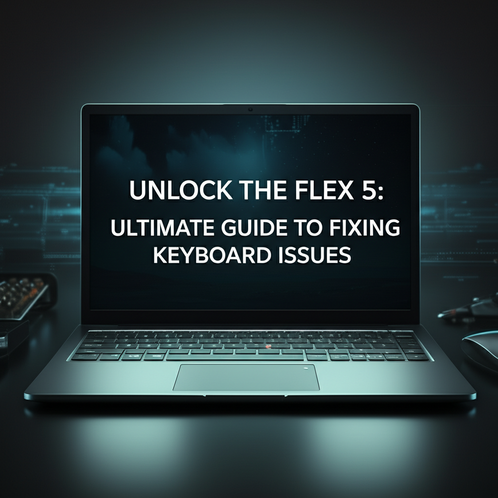 Unlock the Flex 5: Ultimate Guide to Fixing Keyboard Issues