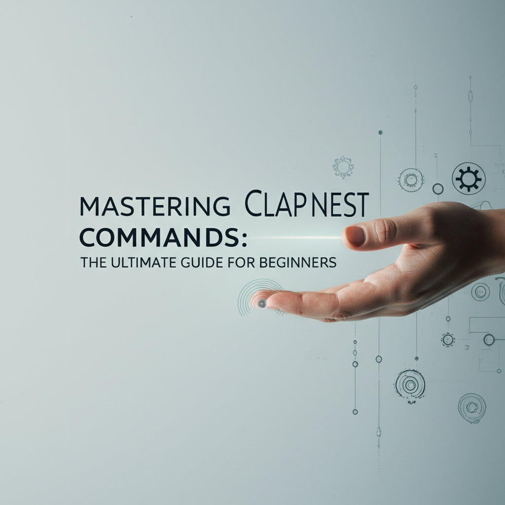 Mastering Clap Nest Commands: The Ultimate Guide for Beginners