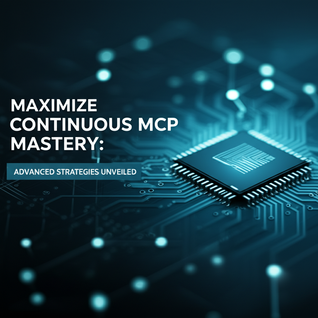 Maximize Continuous MCP Mastery: Advanced Strategies Unveiled