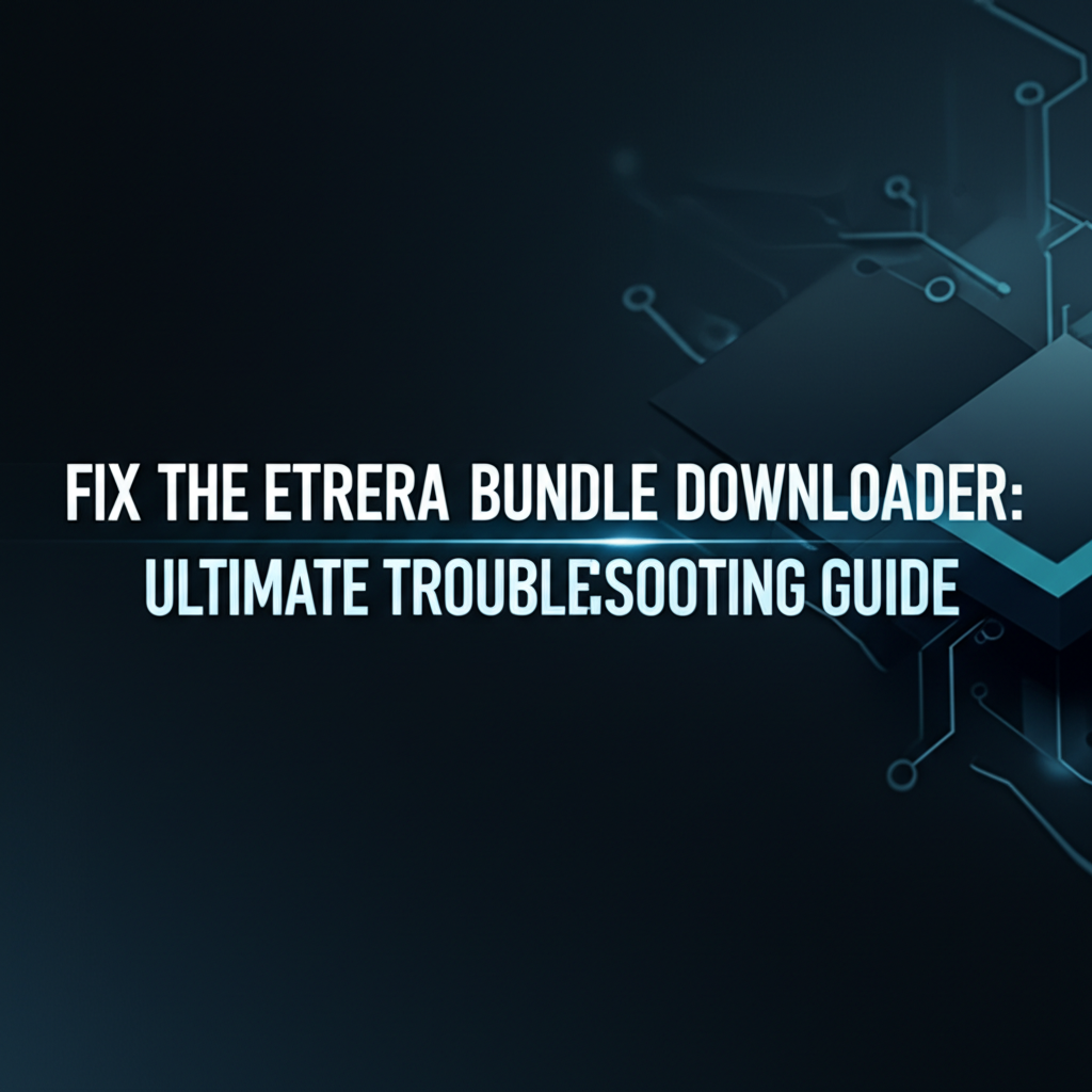 Fix the Etterna Bundle Downloader: Ultimate Troubleshooting Guide