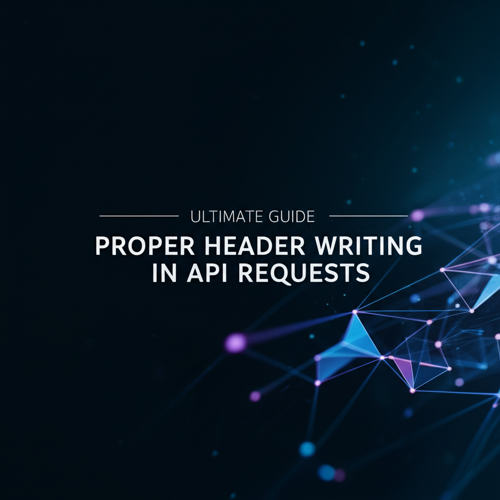 Ultimate Guide: Proper Header Writing in API Requests