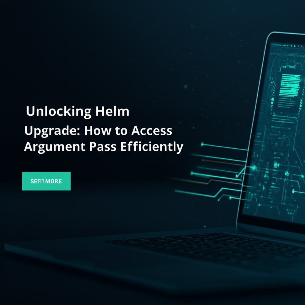 Unlocking Helm Upgrade: How to Access Argument Pass Efficiently