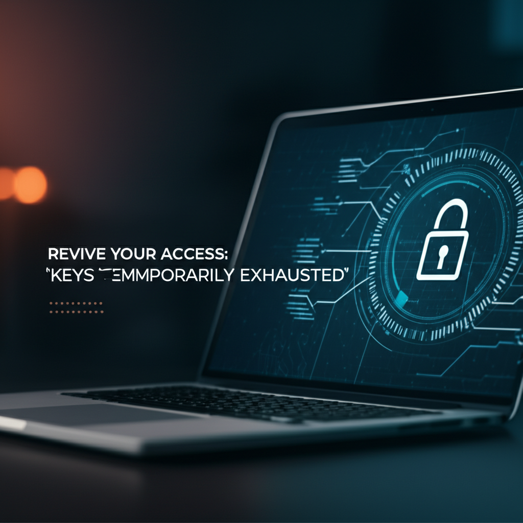 Revive Your Access: How to Fix 'Keys Temporarily Exhausted' Issues