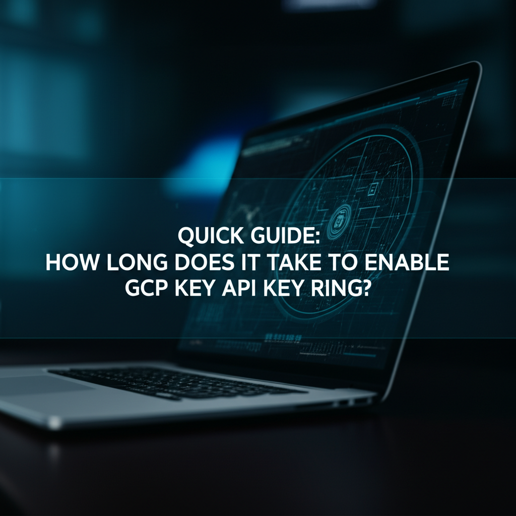 Quick Guide: How Long Does It Take to Enable GCP API Key Ring?