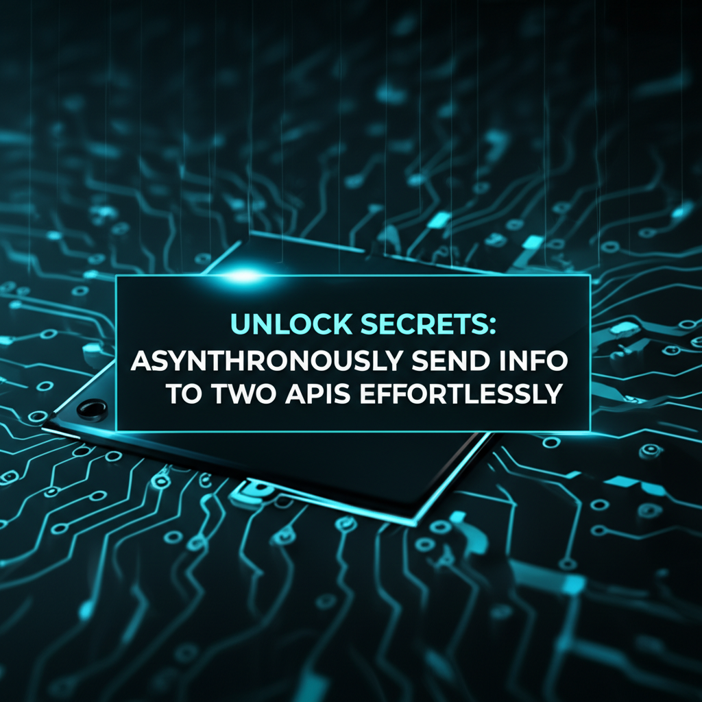Unlock Secrets: Asynchronously Send Info to Two APIs Effortlessly