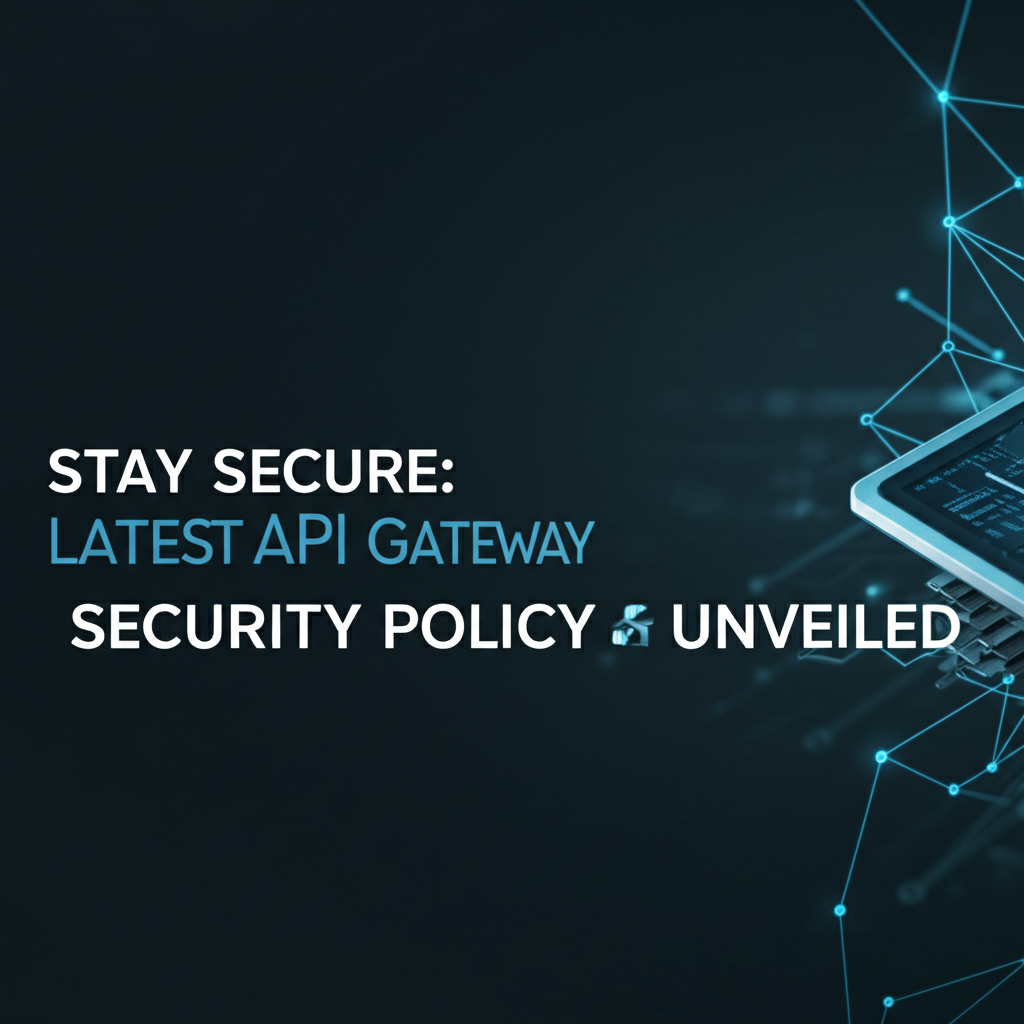 Stay Secure: Latest API Gateway Security Policy Updates Unveiled