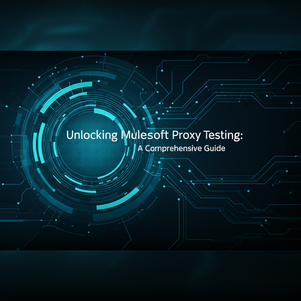 Unlocking Mulesoft Proxy Testing: A Comprehensive Guide