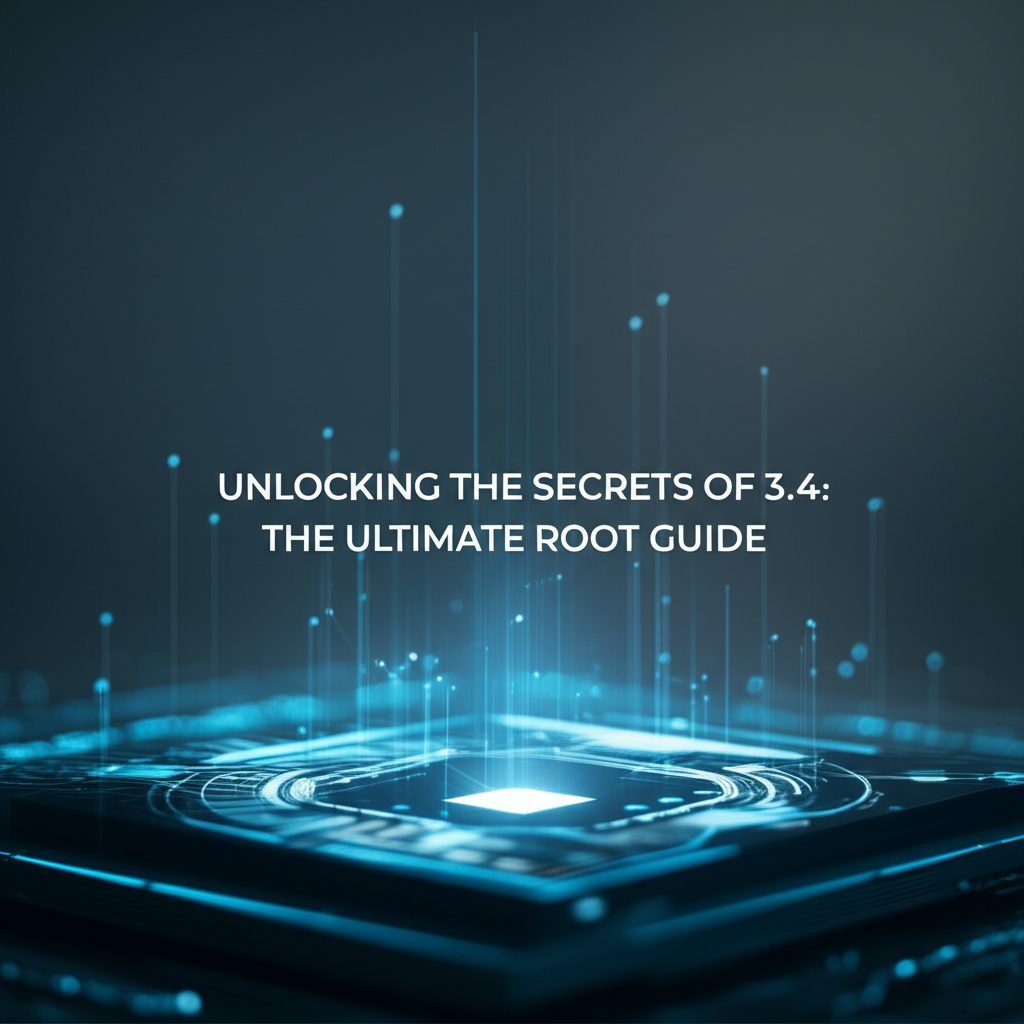 Unlocking the Secrets of 3.4: The Ultimate Root Guide