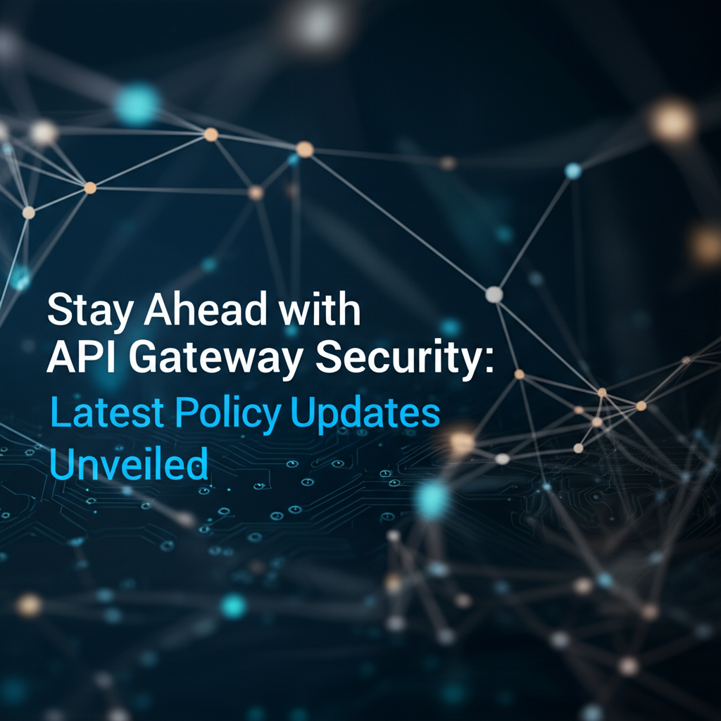 Stay Ahead with API Gateway Security: Latest Policy Updates Unveiled