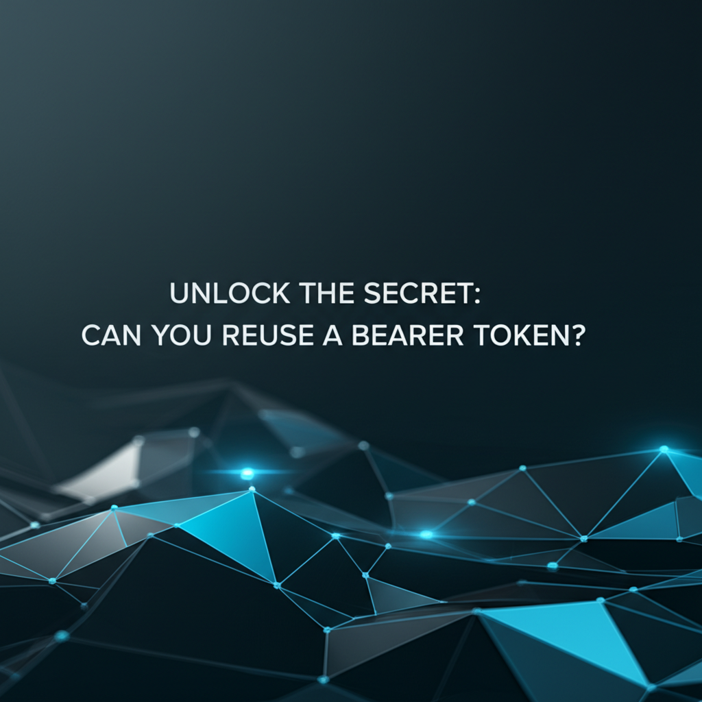 Unlock the Secret: Can You Reuse a Bearer Token?