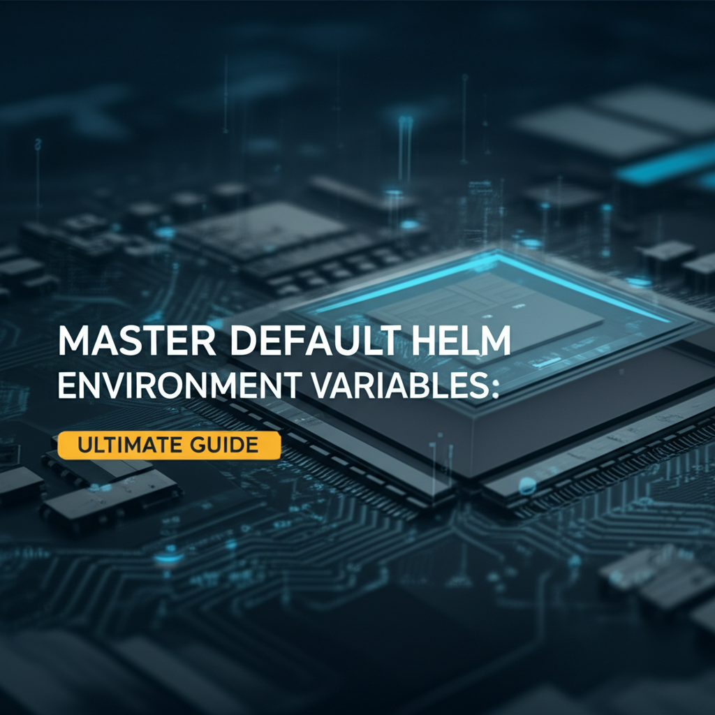 Master Default Helm Environment Variables: Ultimate Guide