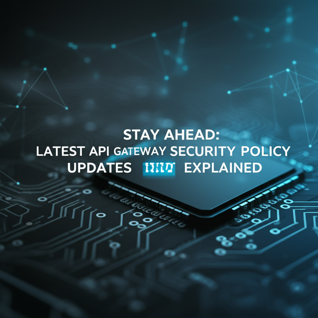 Stay Ahead: Latest API Gateway Security Policy Updates Explained
