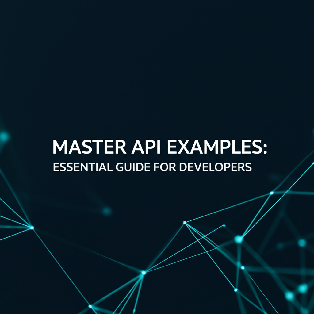 Master API Examples: Essential Guide for Developers