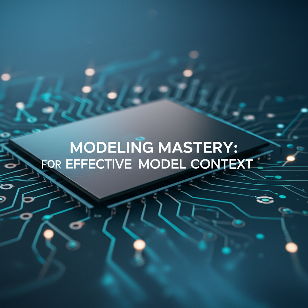 Modeling Mastery: Ultimate Strategies for Effective Model Context