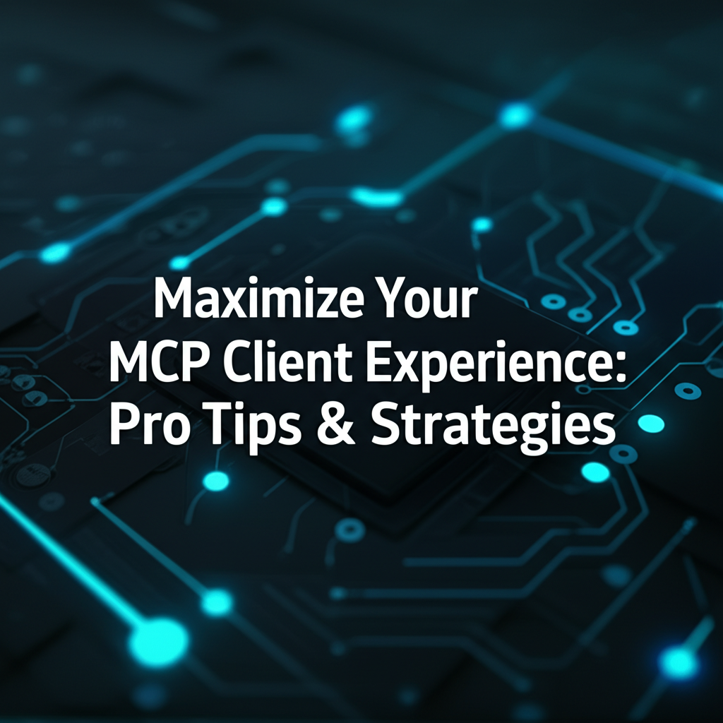 Maximize Your MCP Client Experience: Pro Tips & Strategies