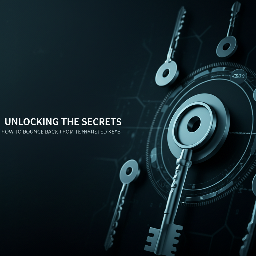 Unlocking the Secrets: How to Bounce Back from Temporarily Exhausted Keys