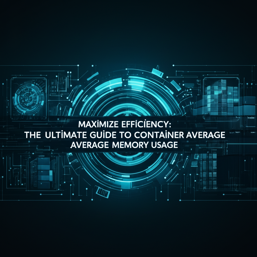 Maximize Efficiency: The Ultimate Guide to Container Average Memory Usage