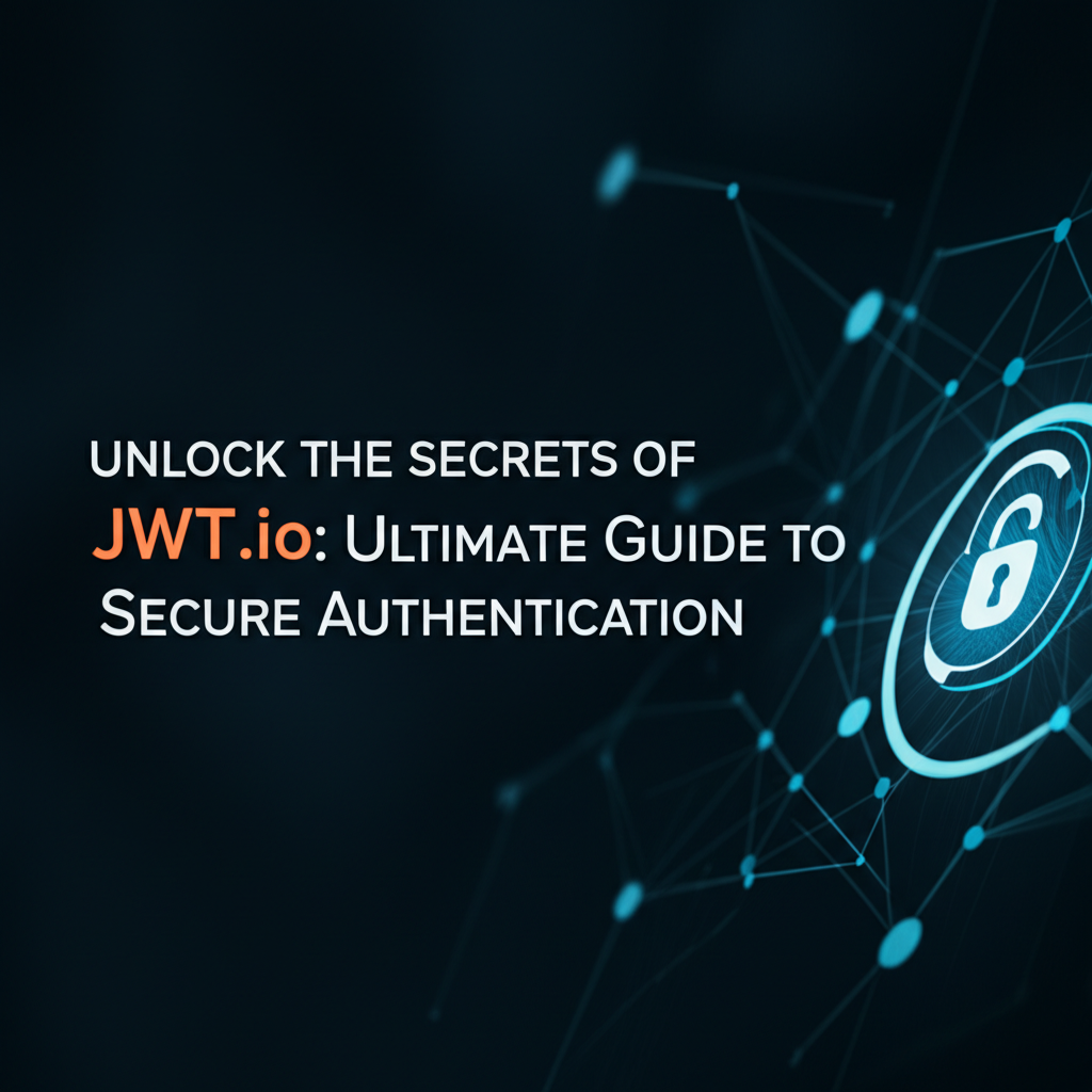 Unlock the Secrets of JWT.io: Ultimate Guide to Secure Authentication