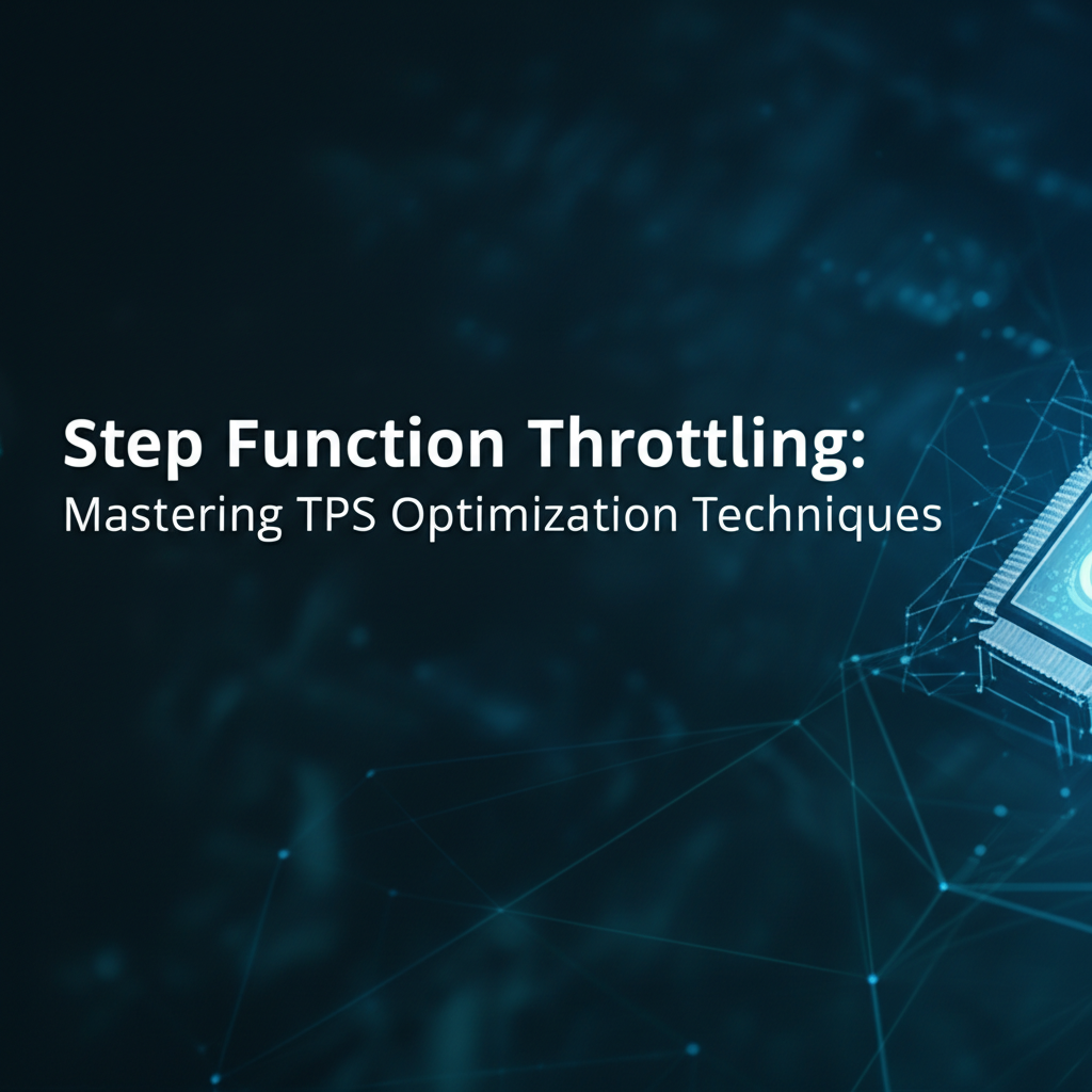 Step Function Throttling: Mastering TPS Optimization Techniques