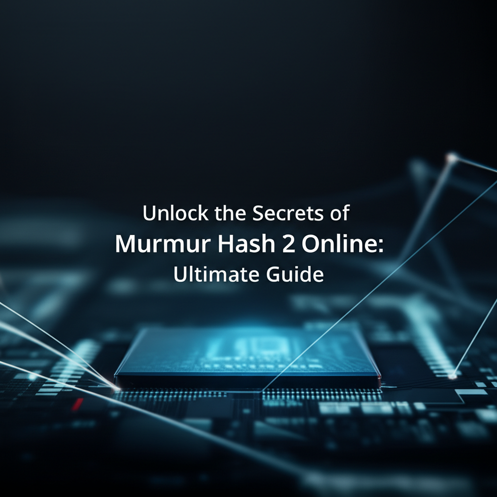 Unlock the Secrets of Murmur Hash 2 Online: Ultimate Guide