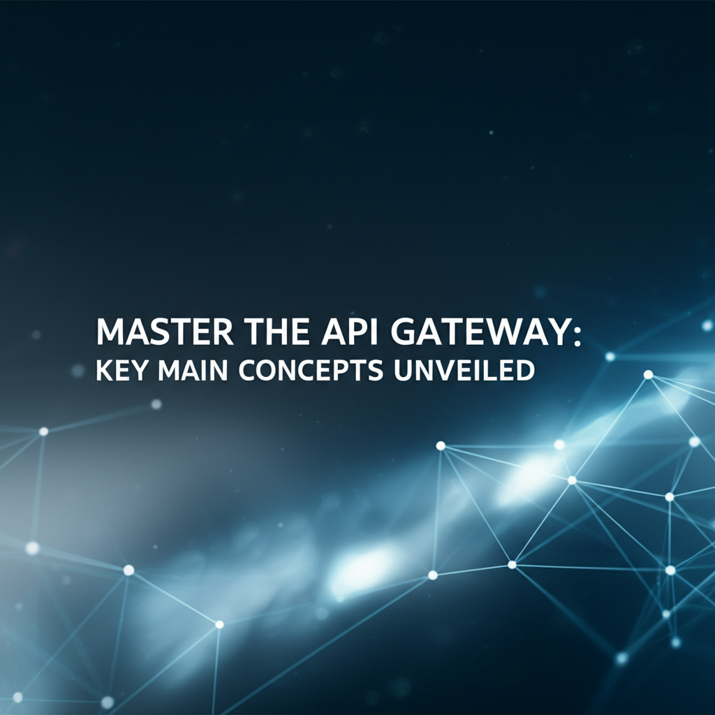 Master the API Gateway: Key Main Concepts Unveiled