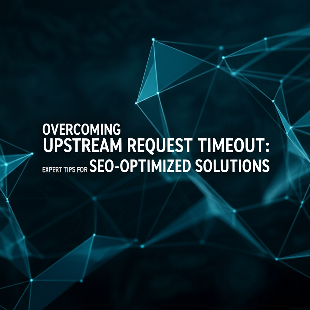 Overcoming Upstream Request Timeout: Expert Tips for SEO-Optimized Solutions