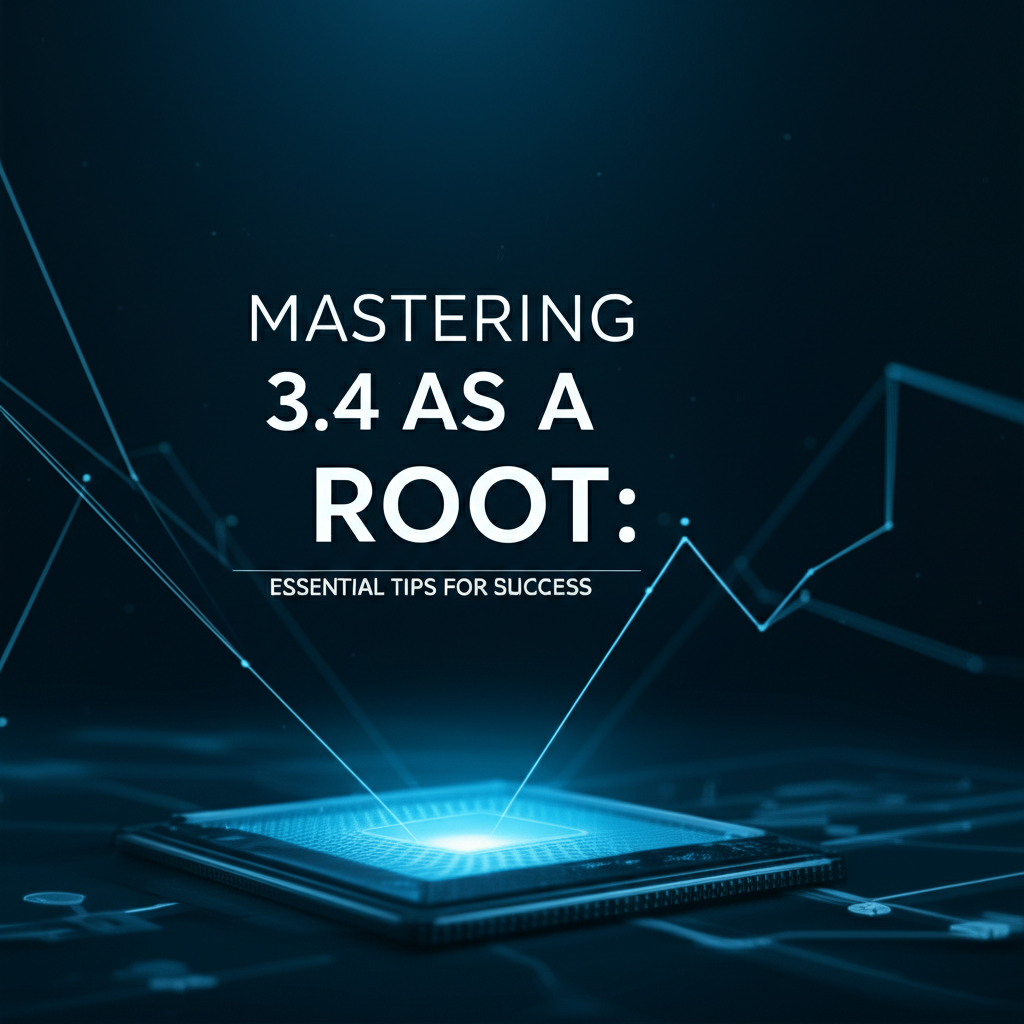 Mastering 3.4 as a Root: Essential Tips for Success