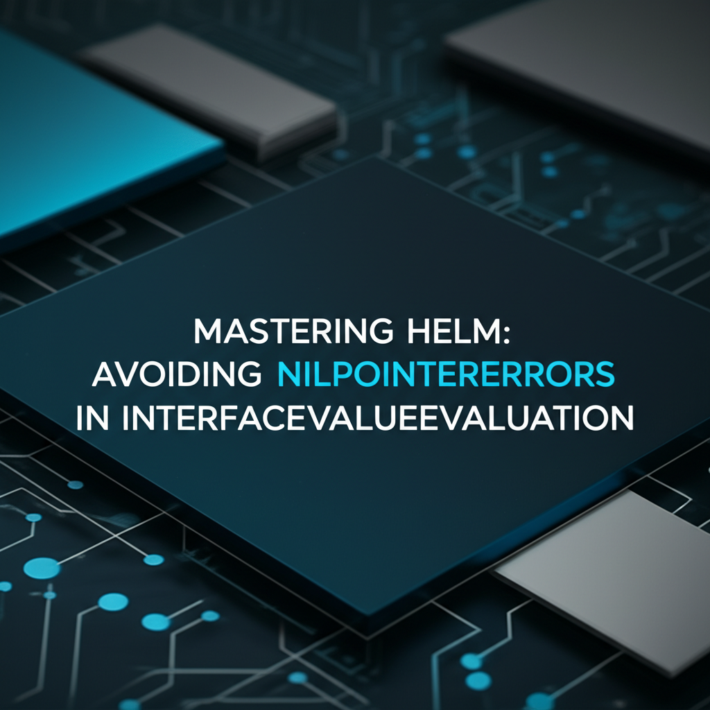 Mastering Helm: AvoidingNilPointerErrors in InterfaceValueEvaluation