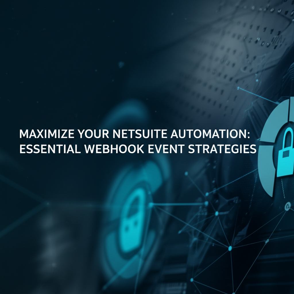 Maximize Your Netsuite Automation: Essential Webhook Event Strategies