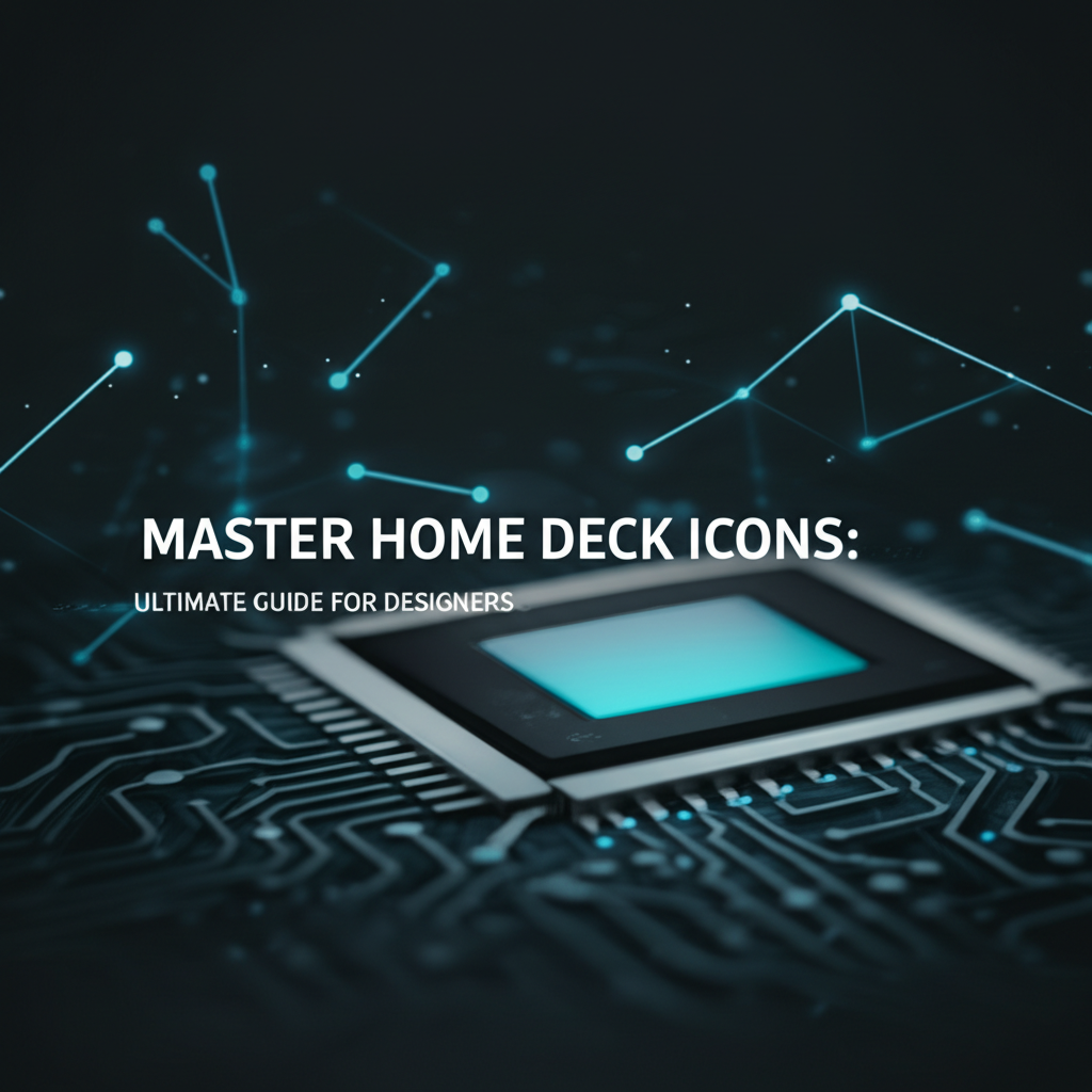 Master Home Deck Icons: Ultimate Guide for Designers