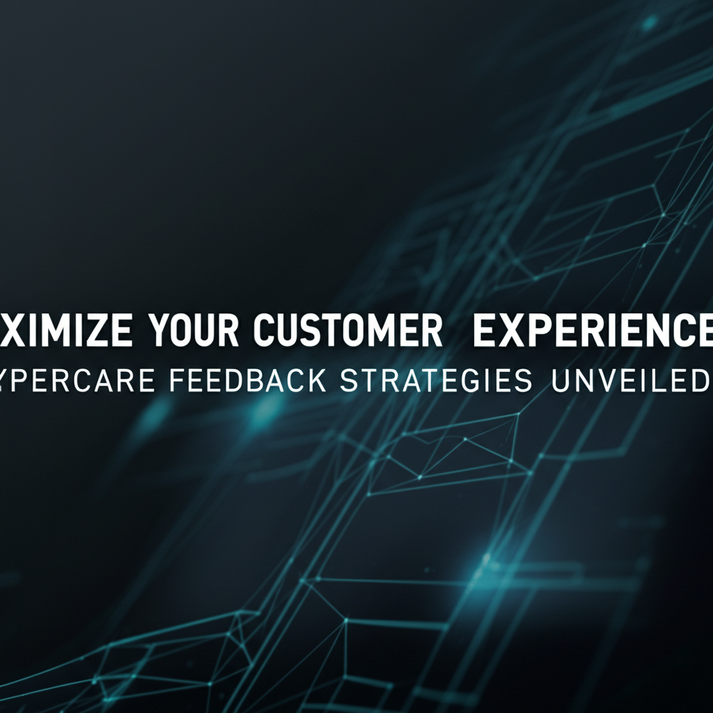 Maximize Your Customer Experience: Hypercare Feedback Strategies Unveiled