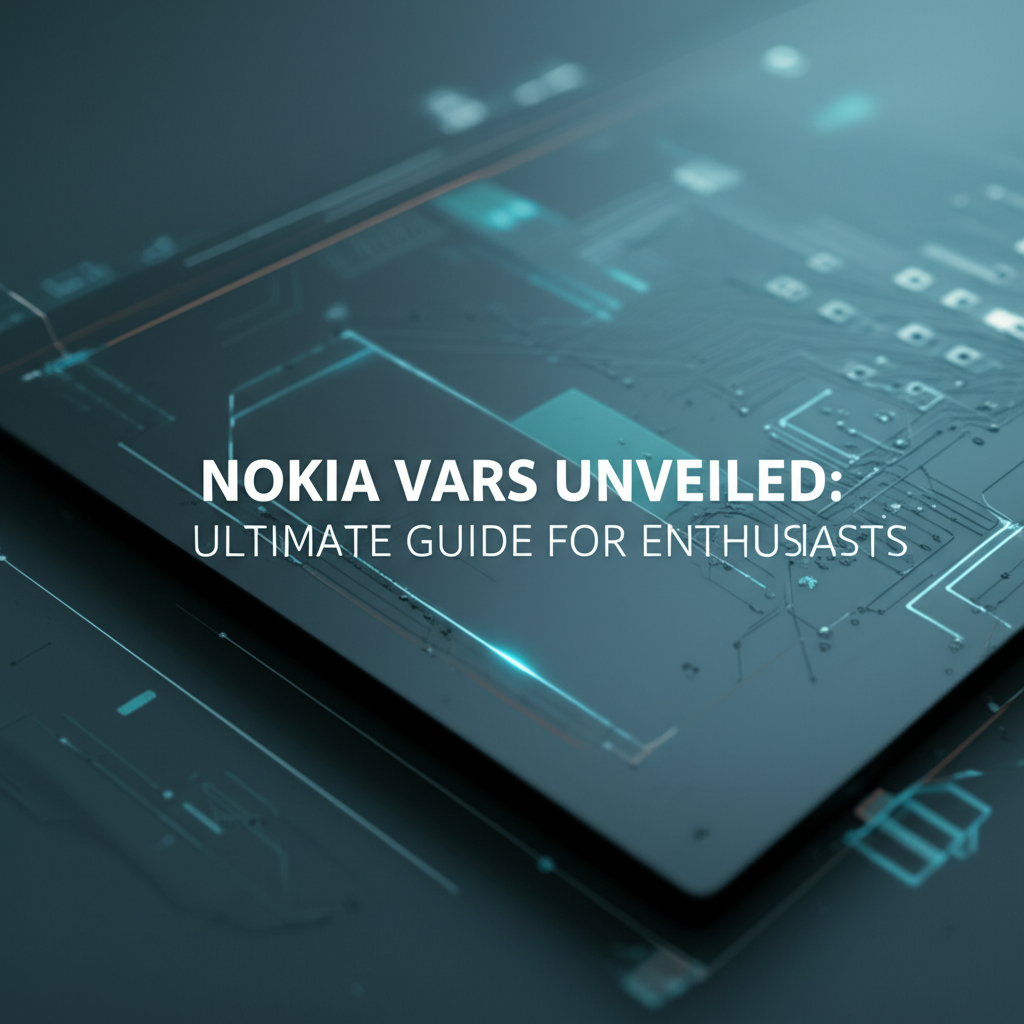 Nokia Vars Unveiled: Ultimate Guide for Enthusiasts