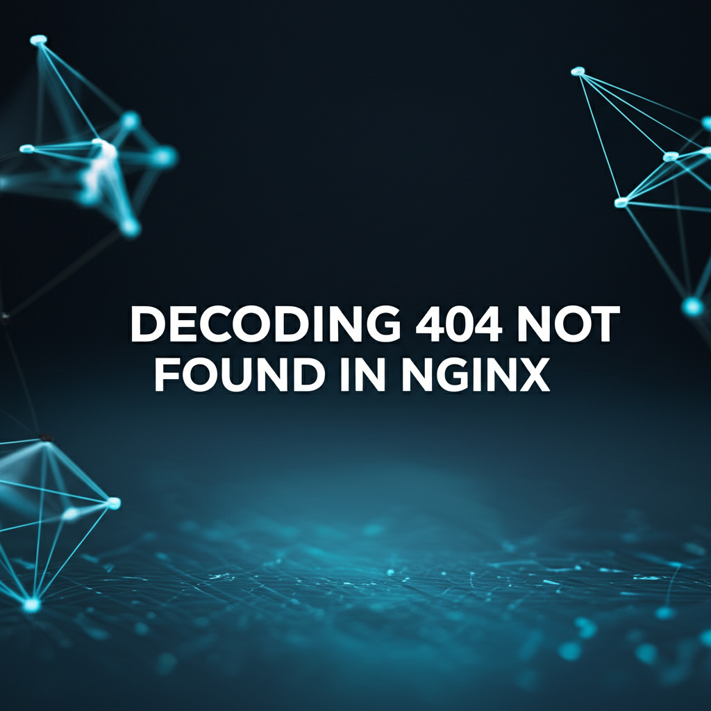 Decoding 404 Not Found in NGINX: What It Means for Your Site